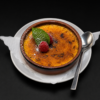 „Creme Brûlée a la Indochine“ mit Mango, Kokosmilch